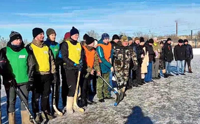 Хоккей на валенках